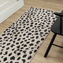 Daffodil Leopard Print Woven Rug - Threshold™ -Homesphere Store GUEST 0efea80e 333d 4d53 ba99 3047838bb320