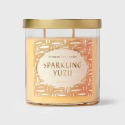 Lidded Glass Jar Candle Sparkling Yuzu - Opalhouse™ -Homesphere Store GUEST 18fdf501 b6b7 4c07 9045 290aa3a8a15a
