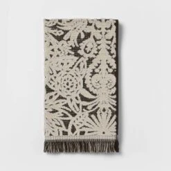 Allover Pattern Towels Black/White - Opalhouse -Homesphere Store GUEST 30c6811e d445 43c2 9fb7 680ce0df8a36