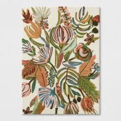 Floral Wool Tufted Area Rug Pink/White - Opalhouse™ -Homesphere Store GUEST 31188344 1764 41c8 b8db cf880ff73088