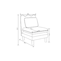 Bencia Slipper Chair Mustard - Opalhouse™ Designed With Jungalow™ 17 Bencia Slipper Chair Mustard - Opalhouse™ Designed With Jungalow™ -Homesphere Store GUEST 4d80f964 dbda 460c 8ee2 654eb7314d72