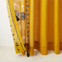 2pk Light Filtering Doorway Embroidery Window Curtain Panels Gold - Opalhouse™ Designed With Jungalow™ -Homesphere Store GUEST 57e358d9 18e4 415c 8a09 529480ac3c40