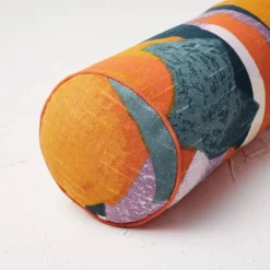 Oversized Bolster Jungalow Geo Print Decorative Throw Pillow - Opalhouse™ Designed With Jungalow™ -Homesphere Store GUEST 5aa9be7d 8eb7 4ad5 8c89 d5effbd06856