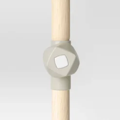 7.5'x7.5' Decorative Trim Scalloped Outdoor Market Umbrella Blue - Opalhouse™ Designed With Jungalow™ -Homesphere Store GUEST 5e2481f7 3c2c 4690 b3cb fab28cd5ef30