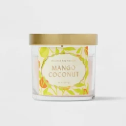 Glass Jar Mango Coconut Candle - Opalhouse™ -Homesphere Store GUEST 5fde4c7c e49f 4dd8 9155 a3e0346ab1da