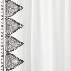 1pc Light Filtering Diamond Border Window Curtain Panel White - Opalhouse™ Designed With Jungalow™ -Homesphere Store GUEST 6a1227ec a22c 4a58 b5cd ea3e9bda3f45