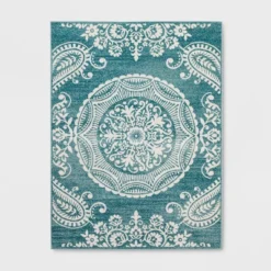 Vintage Medallion Outdoor Rug Turquoise - Opalhouse 6 Vintage Medallion Outdoor Rug Turquoise - Opalhouse -Homesphere Store GUEST 6c0eb72d 44c2 4f9e 87fc 5063aebde8d8