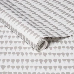 Abstract Striped Peel & Stick Wallpaper Gray/White - Opalhouse™: Removable, Repositionable, Stain-Resistant Vinyl -Homesphere Store GUEST 6c961d67 3a8e 4829 8b72 884126370868