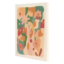 24" X 30" Floral Abstract Unframed Wall Canvas Green - Opalhouse™ Designed With Jungalow™ -Homesphere Store GUEST 763f5edd e763 4bb2 a39f c3a8477b8552