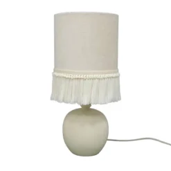 Small Table Lamp With Fringe Shade Off-White (Includes LED Light Bulb) - Opalhouse™ Designed With Jungalow™ -Homesphere Store GUEST 7b52390b 0f9b 4c1c be8b 991b426944b8
