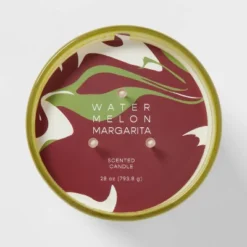 28oz Glass Watermelon Margarita Candle Light Green - Opalhouse™ -Homesphere Store GUEST 7d20bf60 994d 473c 932d e078eea81aa3