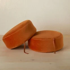 Olivia Round Pouf Rust - Opalhouse™ Designed With Jungalow™ -Homesphere Store GUEST 82af329b 8f41 4a0d 911f baedd52777c2
