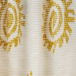 1pc 50"x84" Light Filtering Jacquard Curtain Panel Gold - Opalhouse™ Designed With Jungalow™ 5 1pc 50"x84" Light Filtering Jacquard Curtain Panel Gold - Opalhouse™ Designed With Jungalow™ -Homesphere Store GUEST 914fca59 4940 4a38 977a d369d522b944