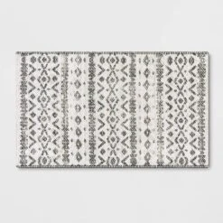 Diamond Printed Accent Aztec Rug Black - Opalhouse™ -Homesphere Store GUEST 9a5f0d3a 6dc0 4cc2 a7e1 7c16bb3d54a2