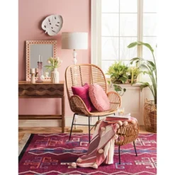 Lily Rattan Armchair With Metal Legs - Assembly Required - Opalhouse™ -Homesphere Store GUEST a6603c6a fe9a 4b41 a3f9 40ad3c0aa77c