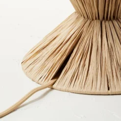 Faux Raffia Table Lamp Brown (Includes LED Light Bulb) - Opalhouse™ Designed With Jungalow™ -Homesphere Store GUEST b49749e7 ae6e 4925 931c 3149c35fba4d