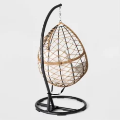 Britanna Patio Hanging Egg Chair - Natural - Opalhouse™ -Homesphere Store GUEST c4bd566e 91c6 4884 8a0e b0fad9b51e63
