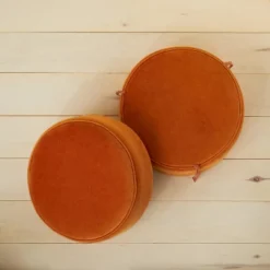 Olivia Round Pouf Rust - Opalhouse™ Designed With Jungalow™ -Homesphere Store GUEST c9dd8b4f 6724 4b6d b4cd 58d229a78600