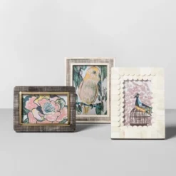 5" X 7" Scratched Bone Photo Frame Light Brown - Opalhouse™ -Homesphere Store GUEST d208eaa2 2cc2 41d8 828d 4840fa5472f7