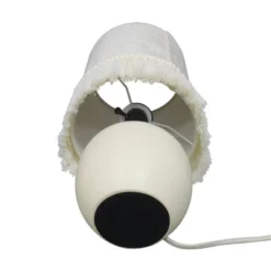 Small Table Lamp With Fringe Shade Off-White (Includes LED Light Bulb) - Opalhouse™ Designed With Jungalow™ -Homesphere Store GUEST d90258f8 fdb3 4965 9481 654431d459c8