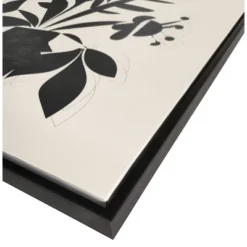 (Set Of 3) 24" X 30" Reductive Floral Framed Wall Canvas - Opalhouse™ Designed With Jungalow™ -Homesphere Store GUEST e712ed3a be22 4ca1 98b1 5c88ae79b02f