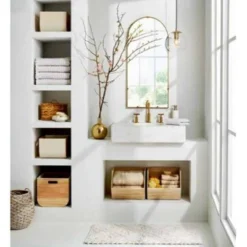 Textured Diamond Shag Bath Rug Cream - Opalhouse™ -Homesphere Store GUEST ea244543 76c3 4d98 8faf 4076fcf1bc3e