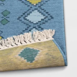 7'x10' Bright Moroccan Rectangular Woven Outdoor Area Rug Indigo - Opalhouse™ -Homesphere Store GUEST f1512d73 cd59 4071 a29a efd457754733